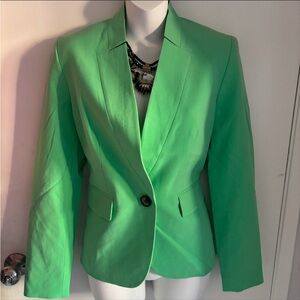 Nine West Green Tailored‎ Blazer